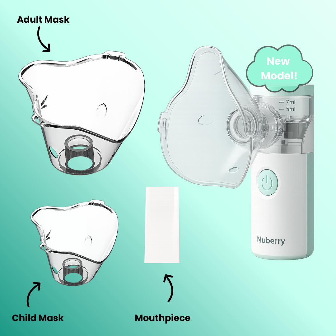 Nuberry® PureMist™ Portable Baby Nebulizer